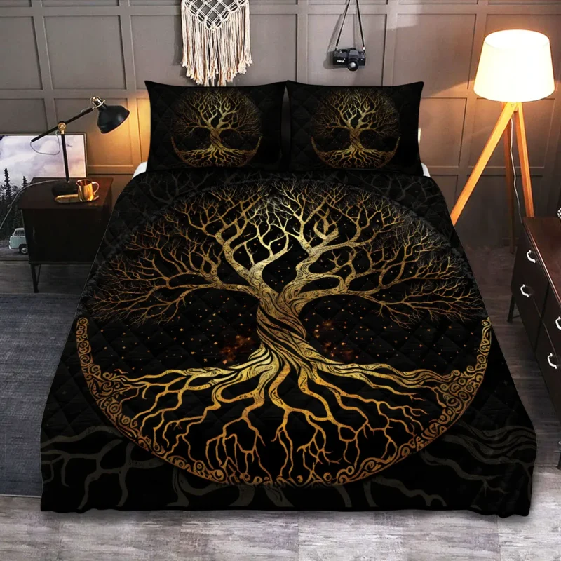 Viking Symbol for Family: Unveiling 8 Mythical Marks of Norse Kinship and Legacy Viking Quilt Bedding Set โ Tree of Life Symbols Nordic Spirit