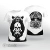 Bear Claws And Yggdrasil Viking T-shirt