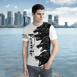 fenrir-black-design-viking-shirt