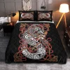 Fenrir Celtic Art Viking Quilt Set 1