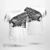 Fenrir Simple Design On White Viking T-shirt