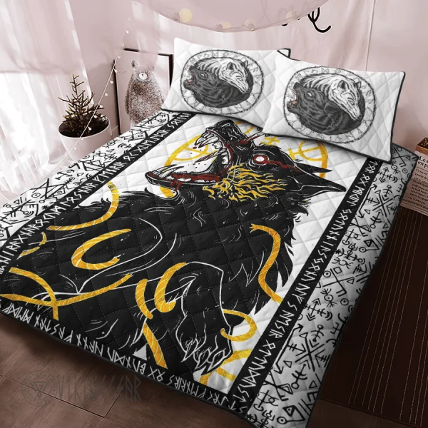 fenrir-skoll-and-hati-viking-quilt-set