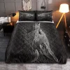 Fenrir Wolf Art Viking Quilt Set 1