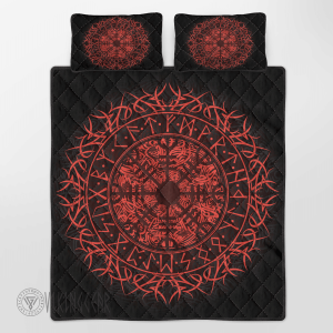 fire-vegvisir-and-rune-viking-quilt-set