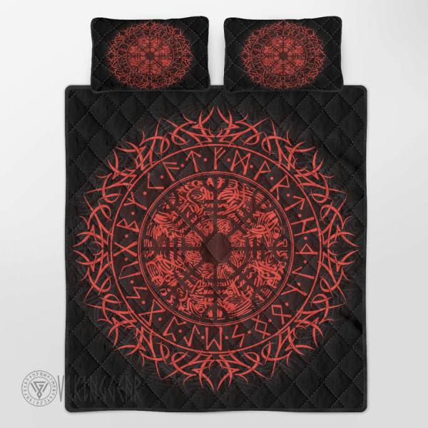 fire-vegvisir-and-rune-viking-quilt-set