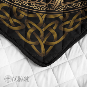 golden-raven-yggdrasil-art-viking-quilt