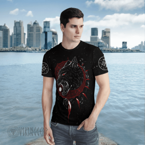 Hati and Skoll Viking T-shirt