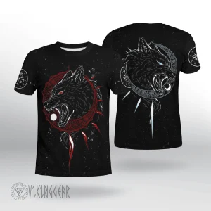 Hati and Skoll Viking T-shirt