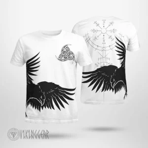 Hugin And Munin Odin's ravens Viking T-Shirt