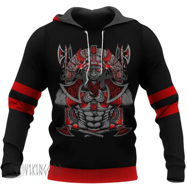 jormungandr-son-of-loki-and-angrboda-viking hoodie