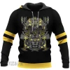 JORMUNGANDR Son of Loki and Angrboda Viking Hoodie Yellow Design