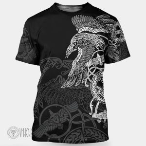 norse-raven-line-art-viking-t-shirt