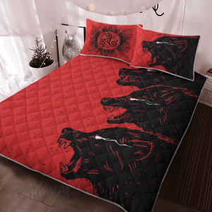 norse-wolves-viking-quilt-set