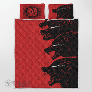 norse-wolves-viking-quilt-set