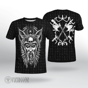 Odin Vegvisir Viking T-shirt For Sons Of Odin