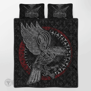 raven-art-and-rune-viking-quilt-set