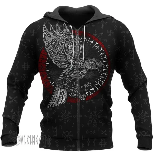 raven-hammer-spear-of-odin-viking-hoodie