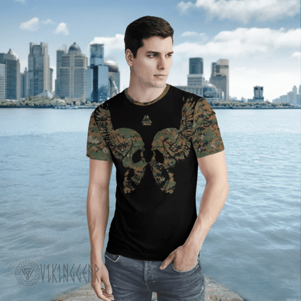 skull-camo-and-hammer-wolf-viking-t-shirt