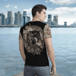 skull-camo-and-jormungand-viking-t-shirt