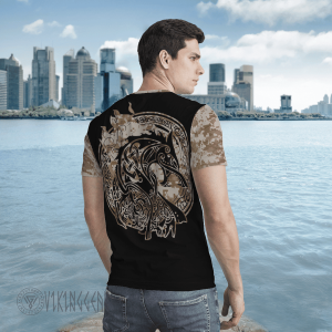 skull-camo-and-jormungand-viking-t-shirt