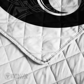 Sons of Fenrir Hati and Skoll Viking Quilt Set