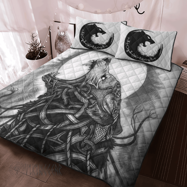 the-binding-of-fenrir-viking-quilt-set