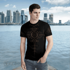 the-helm-of-awe-gold-viking-t-shirt