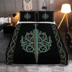 The Ulfberht Swords Viking Quilt Set