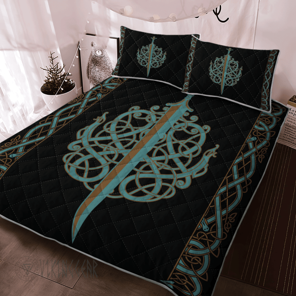 The Ulfberht Swords Viking Quilt Set