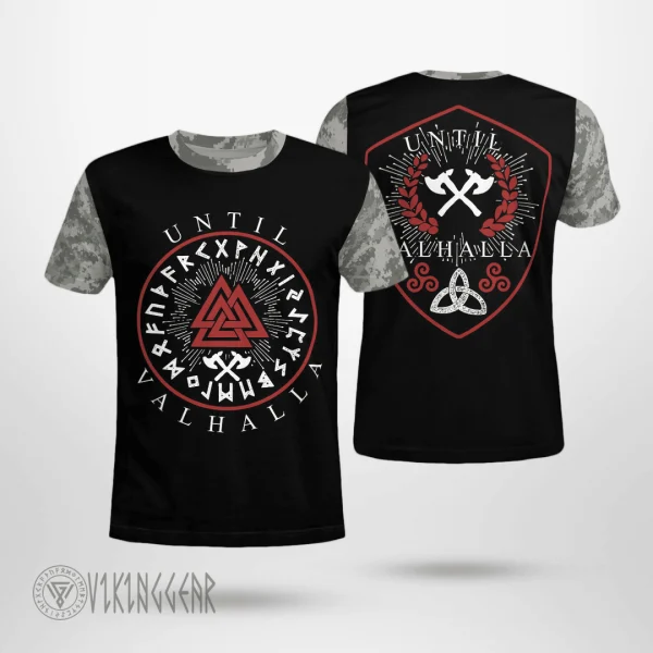 Until Valhalla Viking T-Shirt For The Resolute Warrior