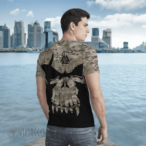 valknut-skull-with-camo-viking-t-shirt