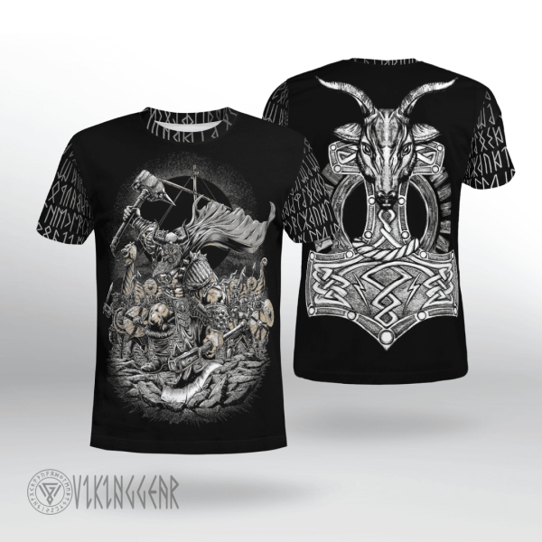 Viking Warrior Hammer Viking T-shirt