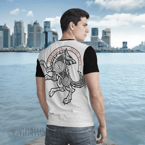 warrior-fenrir-viking-t-shirt