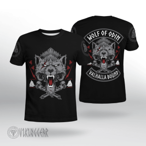 Wolf Of Odin Viking T-shirt