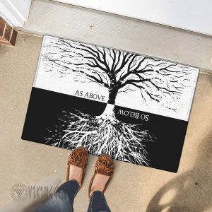 As Above - So Below Viking Doormat