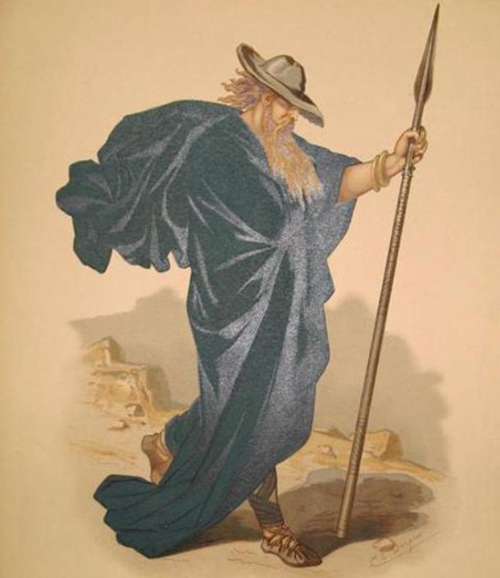 Carl Emil Doepler a costume designer for Richard Wagners famous opera cycle Der Ring des Nibelungen