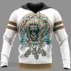 Dream Catcher Wolf Graphic Viking Hoodie