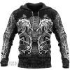 Fenrir Hammer Viking Hoodie