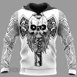 Hammer Tree Of Life Axe Viking Hoodie