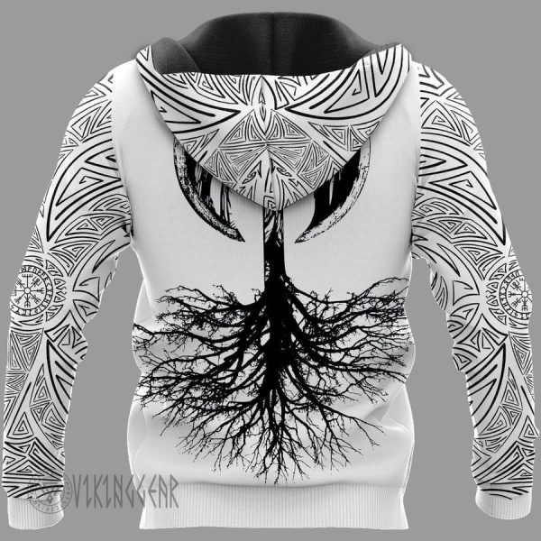 Hammer Tree Of Life Axe Viking Hoodie