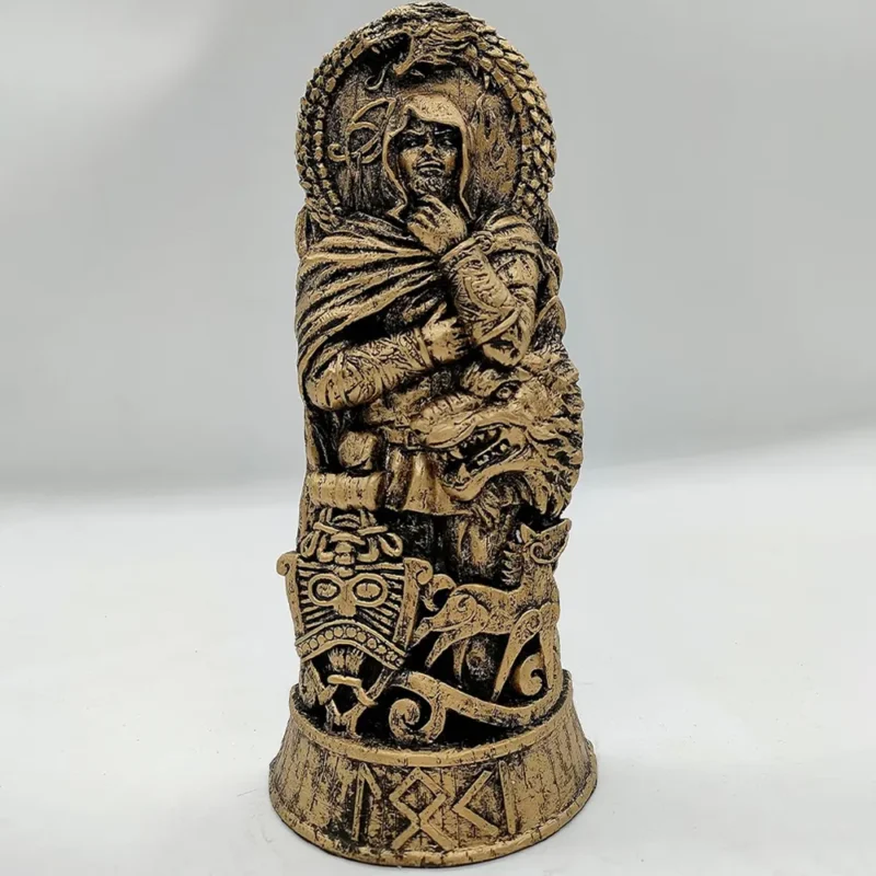 Loki Figurine The Trickster God of Norse Mythology