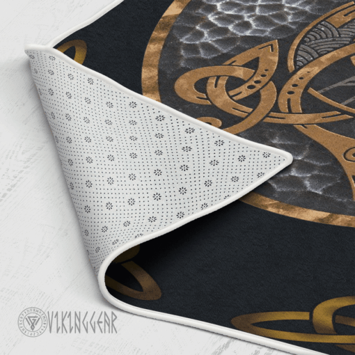 Norse Mythology Fenrir Pattern Celtic Viking Area Rug