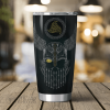 Odin And Wolf Tumbler | Viking Tumbler