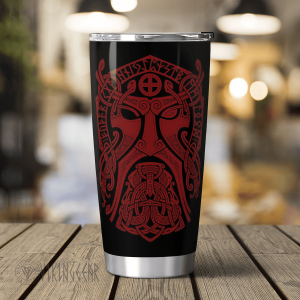 Odin - Bear Shiled - Viking Tumbler