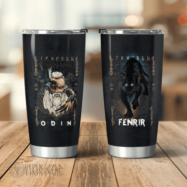 Odin Fenrir - Viking Tumbler