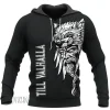 Odin Raven Till Valhalla Viking Hoodie