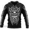 Odin Vegvisir With Futhark Runic Viking Hoodie