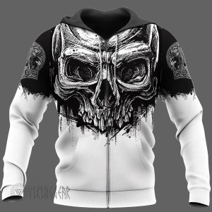 Skull Ulfhedinn Art Viking Hoodie