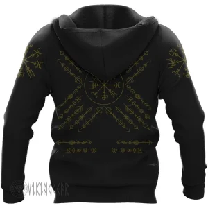 The Helm Of Awe Viking Hoodie Protection and Power