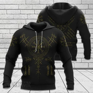 The Helm Of Awe Viking Hoodie Protection and Power